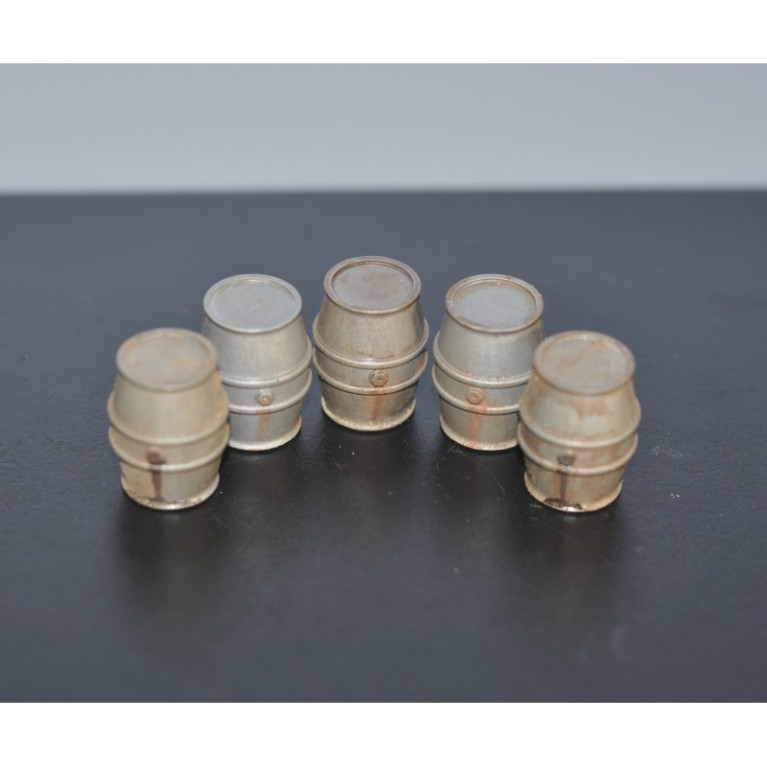 Metal barrels (4 pcs) 0 Decapod 5609 - Maketis Metal barrels (4 pcs) 0 Decapod 5609 - Maketis
