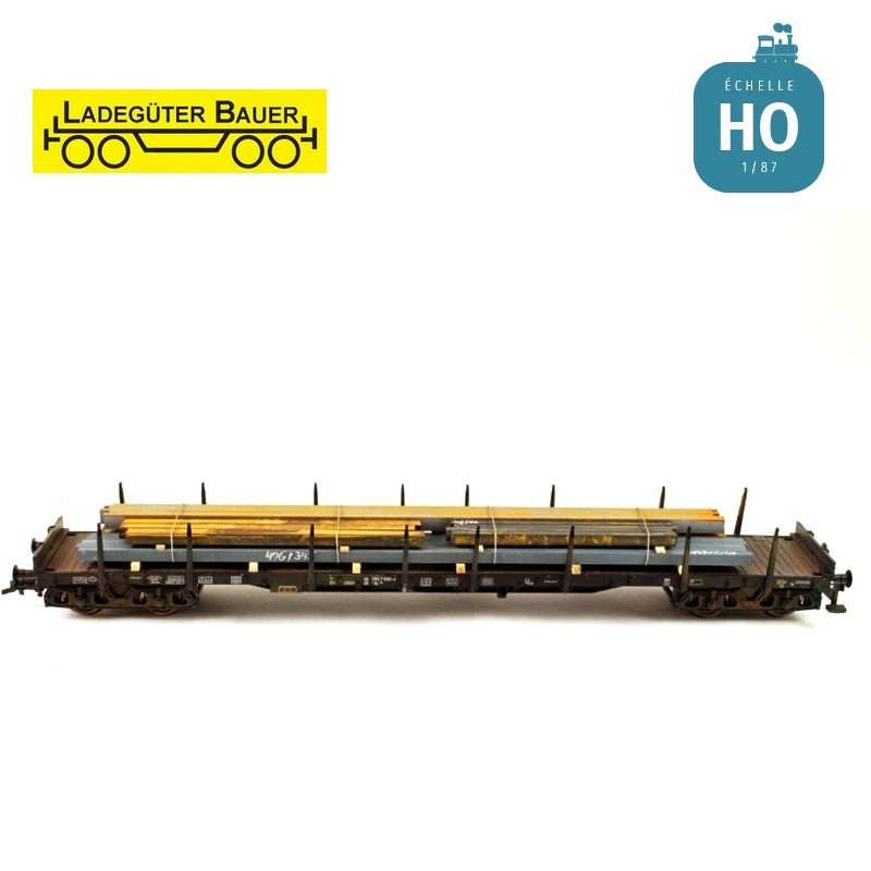 Gemischte Stahlprofile H0 Ladegüter Bauer H01004 - Maketis