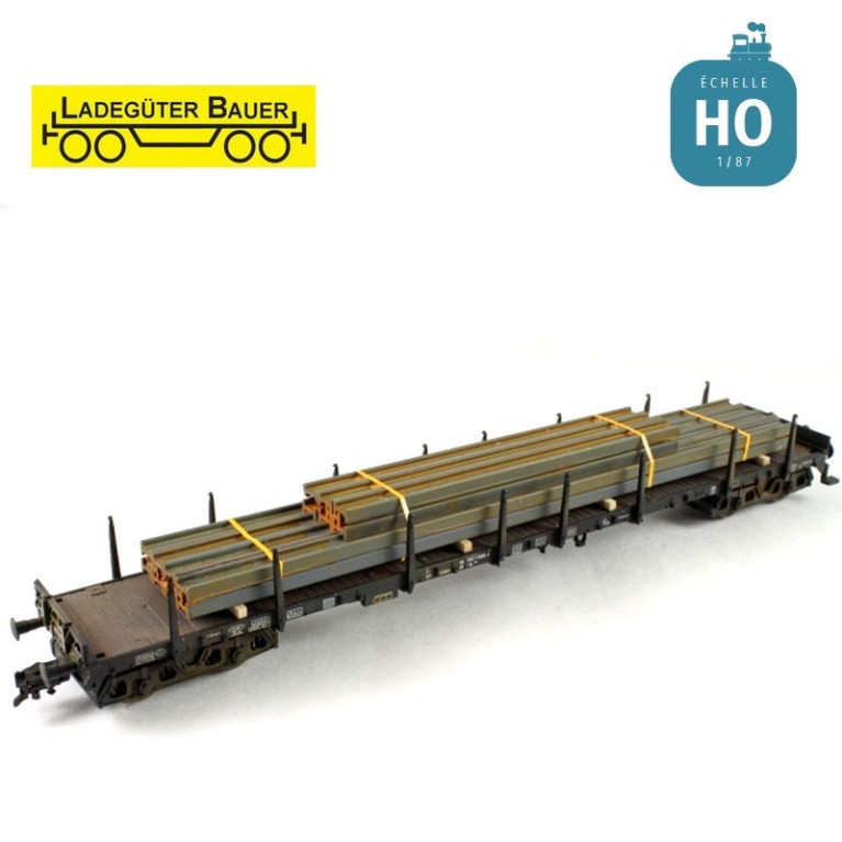 Steel H-beams, long H0 Ladegüter Bauer H01060 - Maketis Steel H-beams, long H0 Ladegüter Bauer H01060 - Maketis