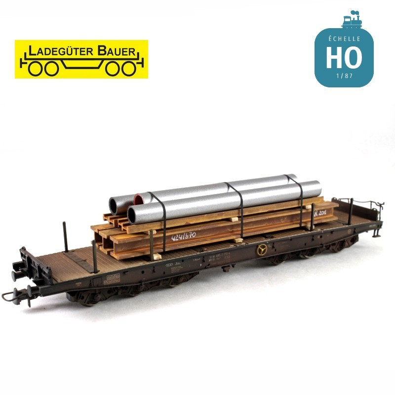 Ladegüter Bauer H01232 H0 Profile und Rohre - Maketis