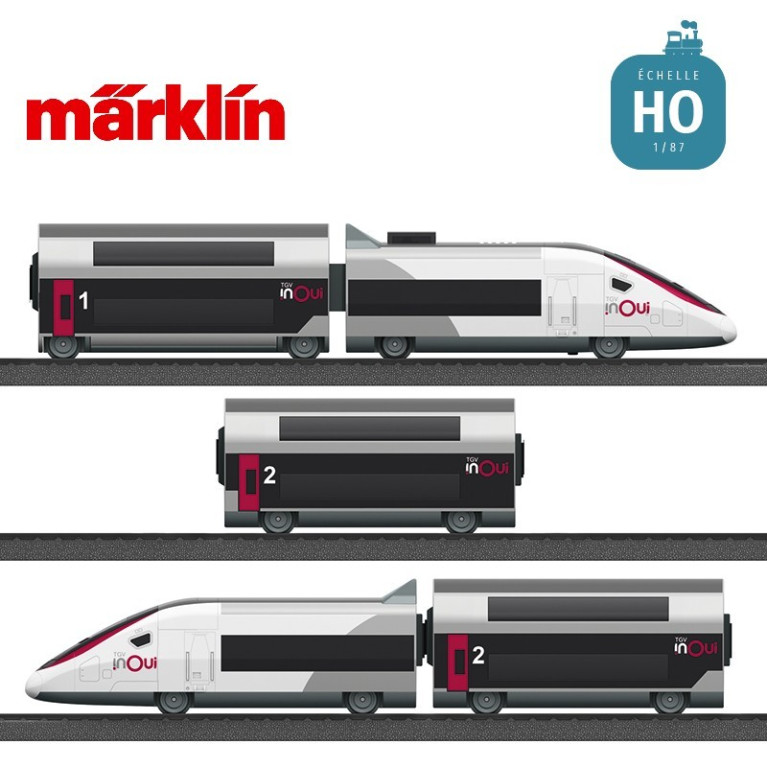 Coffret de départ "my world" TGV Duplex HO Märklin 29406 - Maketis