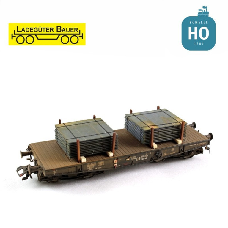 Sheet metal pile (2 pcs) H0 Ladegüter Bauer H01244 - Maketis Sheet metal pile (2 pcs) H0 Ladegüter Bauer H01244 - Maketis
