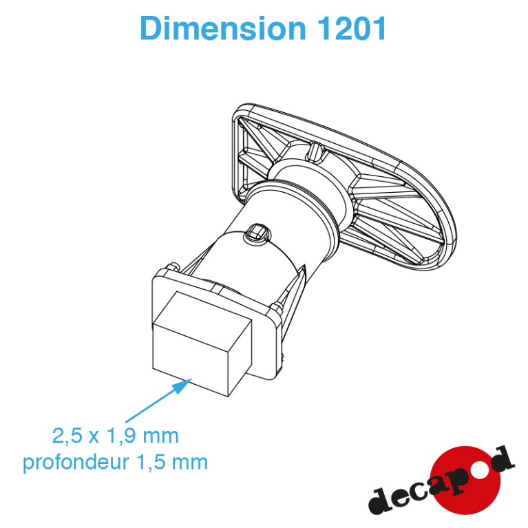 U6 buffers for LSM locomotives (6 pcs) H0 Decapod 1201 - Maketis U6 buffers for LSM locomotives (6 pcs) H0 Decapod 1201 - Maketis