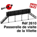 La Villette type footbridge H0 Decapod 2610 - Maketis