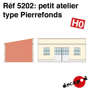 Petit atelier type Pierrefonds HO Decapod 5202 - Maketis