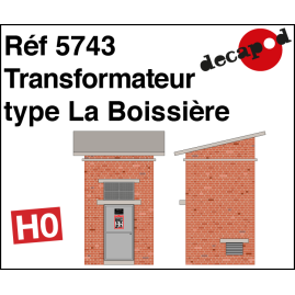 Transformateur type La Boissière HO Decapod 5743 - Maketis