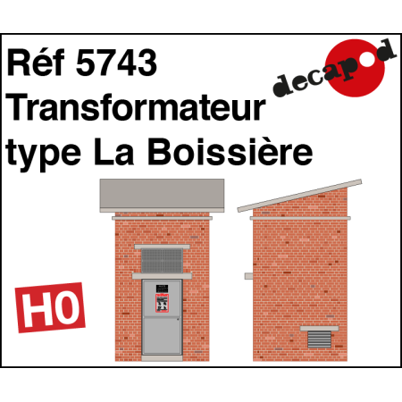 Transformator Typ La Boissière H0 Decapod 5743 - Maketis