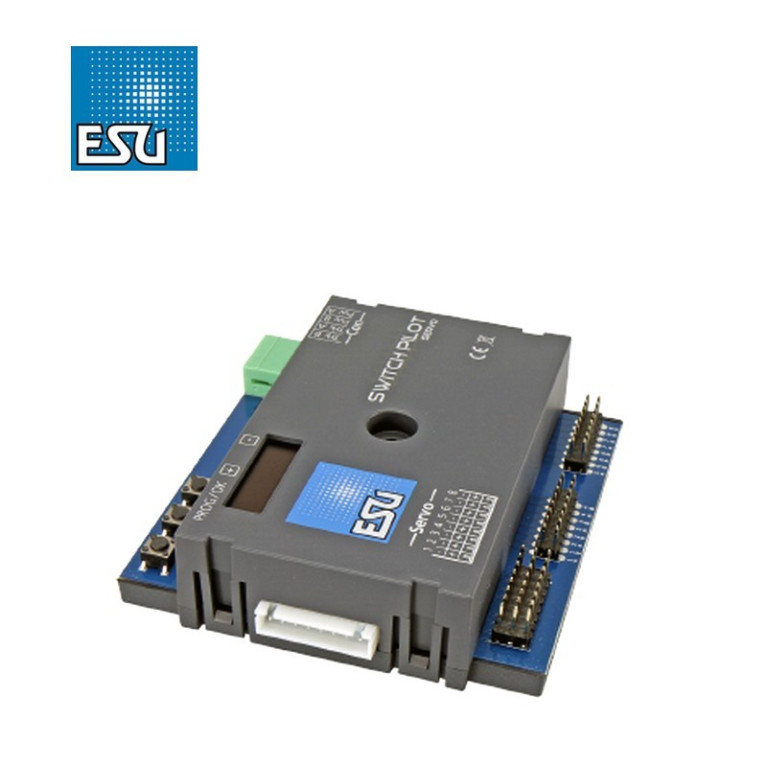 Décodeur accessoires SwitchPilot V3 Servo 8 sorties Ecran OLED ESU 51832 - Maketis