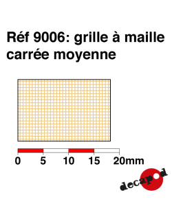 Grille à maille carré moyenne Decapod 9006 - Maketis