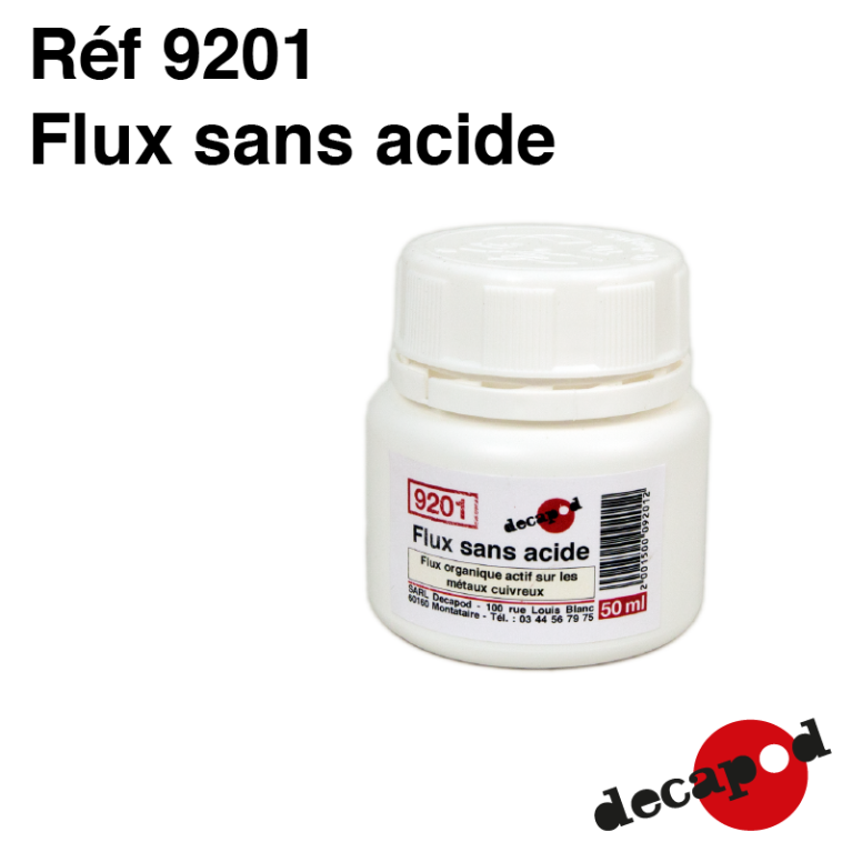 Acid-free flux (50 ml) Decapod 9201 - Maketis