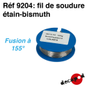 Fil de soudure étain-bismuth (100 g) (fil de 6/10è) Decapod 9204 - Maketis