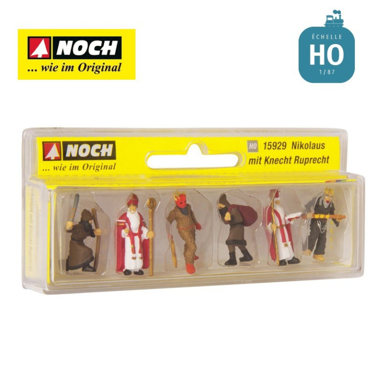 Saint-Nicolas avec le Père Fouettard HO Noch 15929 - Maketis Saint-Nicolas avec le Père Fouettard HO Noch 15929 - Maketis