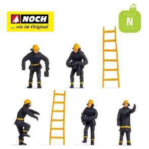 Pompiers (vêtements de sécurité noirs) N Noch 38001 - Maketis
