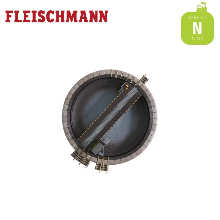 Plaque tournante motorisée 183 mm N Fleischmann 9152 Plaque tournante motorisée 183 mm N Fleischmann 9152