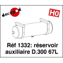 Réservoir auxiliaire D.300 77L HO Decapod 1332 - Maketis