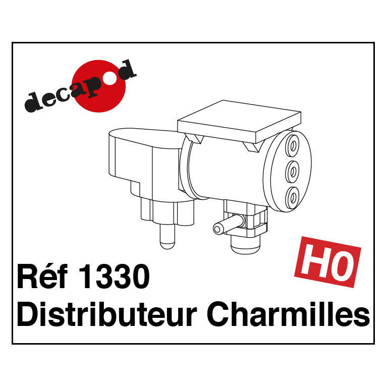 Charmilles-Spender H0 Decapod 1330 - Maketis