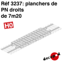 Planchers de PN droits de 7m20 HO Decapod 3237 - Maketis
