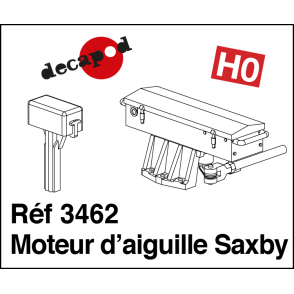 Saxby needle motor H0 Decapod 3462 - Maketis