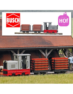 Coffret de départ diesel voie étroite HOf Busch 12014 - Maketis