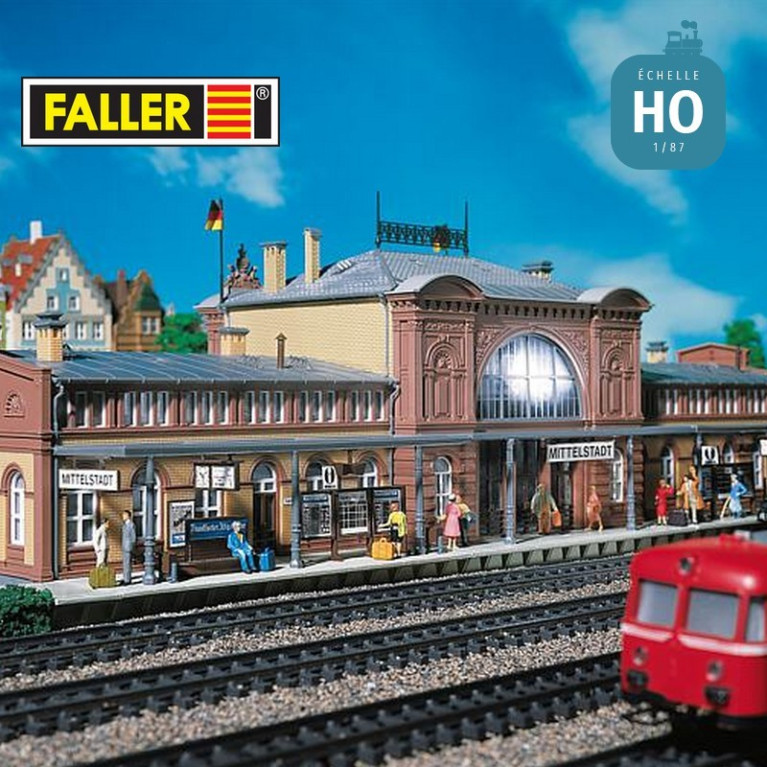 Gare ancienne HO Faller 110115 - Maketis Gare ancienne HO Faller 110115 - Maketis