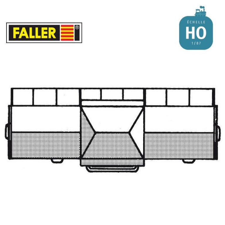 Gare ancienne HO Faller 110115 - Maketis Gare ancienne HO Faller 110115 - Maketis