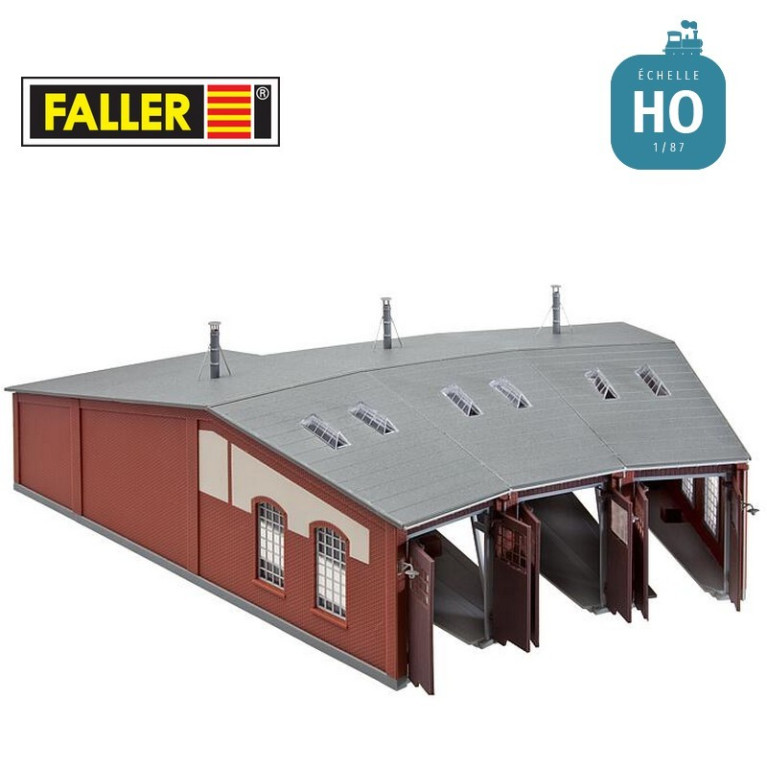 Rotonde pour locomotives HO Faller 120176 - Maketis