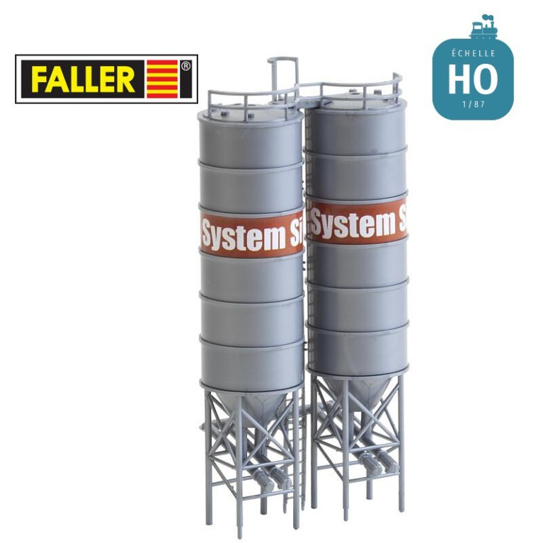 Silos industriels HO Faller 130476 - Maketis Silos industriels HO Faller 130476 - Maketis