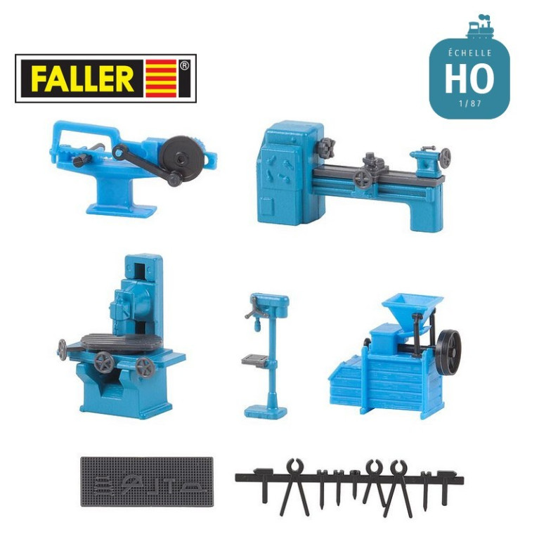 Equipement serrurerie HO Faller 180456 - Maketis