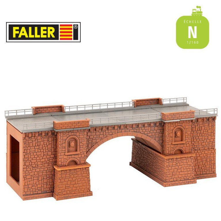 Pont routier/ferroviaire N Faller 222572 - Maketis