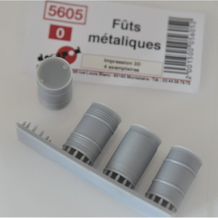 Metalltrommeln (4 St) 0 Decapod 5605 - Maketis Metalltrommeln (4 St) 0 Decapod 5605 - Maketis