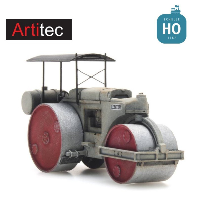 Rouleau compresseur gris "Kaelble" HO Artitec 387.274 - Maketis Rouleau compresseur gris "Kaelble" HO Artitec 387.274 - Maketis