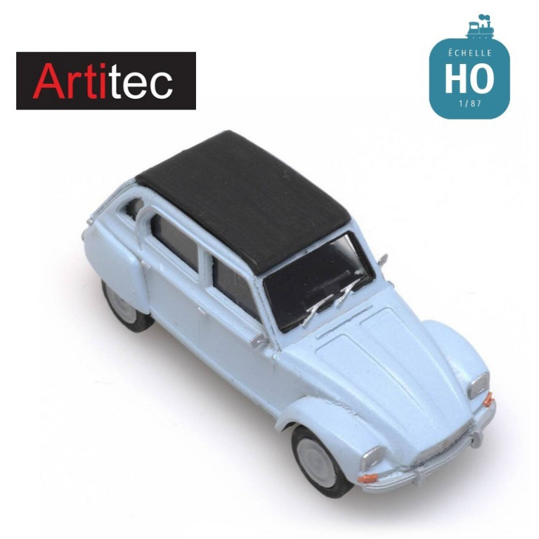 Citroën Dyane bleue HO Artitec 387.435 - Maketis