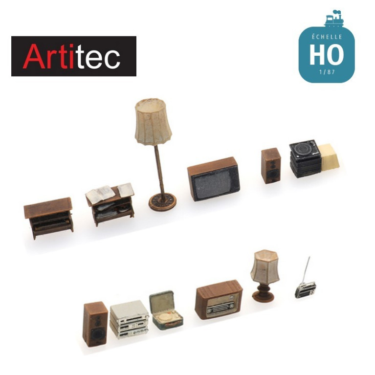 Accessoires et appareils d'intérieur HO Artitec 387.508 - Maketis Accessoires et appareils d'intérieur HO Artitec 387.508 - Maketis