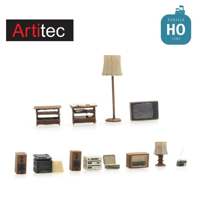 Accessoires et appareils d'intérieur HO Artitec 387.508 - Maketis Accessoires et appareils d'intérieur HO Artitec 387.508 - Maketis