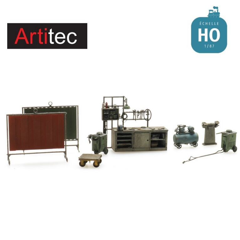 Appareils de soudure HO Artitec 387.509 - Maketis Appareils de soudure HO Artitec 387.509 - Maketis