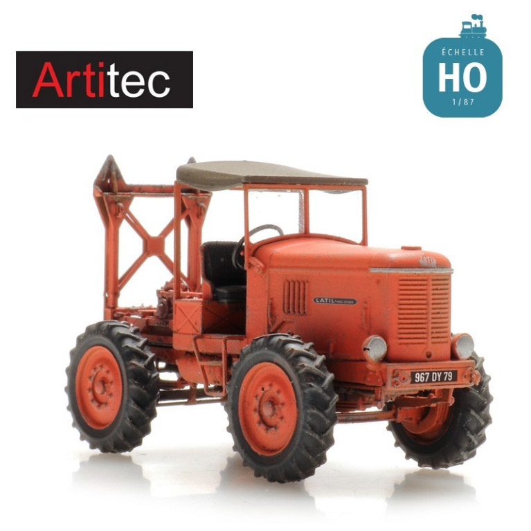 Tracteur forestier Latil H14 TL 10 HO Artitec 387512 - Maketis