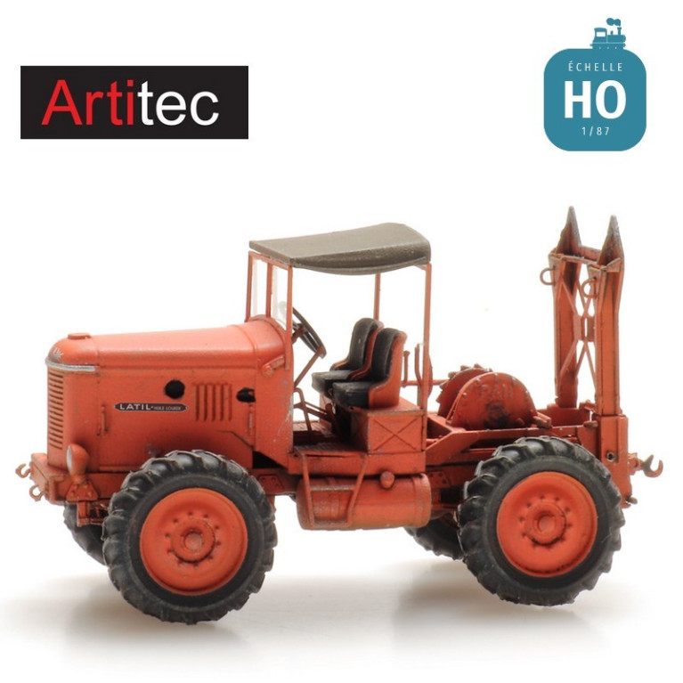 Tracteur forestier Latil H14 TL 10 HO Artitec 387512 - Maketis