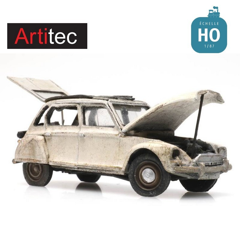 Citroën Dyane rouillée série RIP HO Artitec 487.601.05 - Maketis