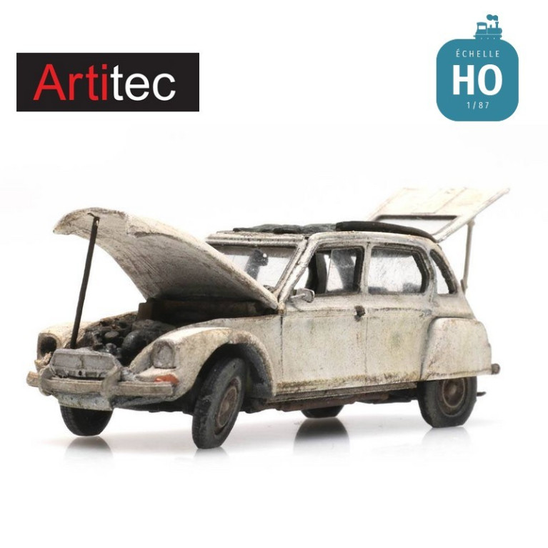 Citroën Dyane rouillée série RIP HO Artitec 487.601.05 - Maketis