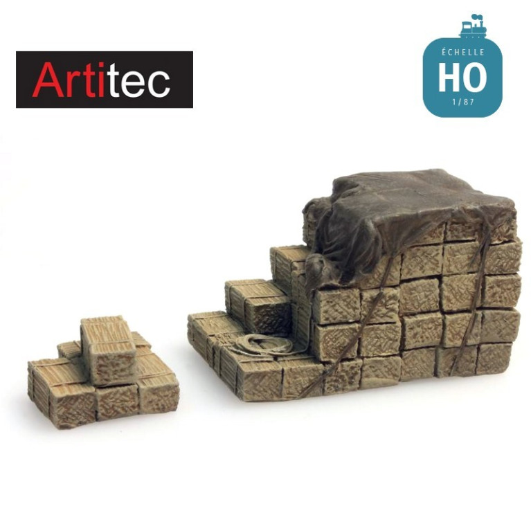 Chargement de ballots de foin HO Artitec 487.801.50 - Maketis Chargement de ballots de foin HO Artitec 487.801.50 - Maketis