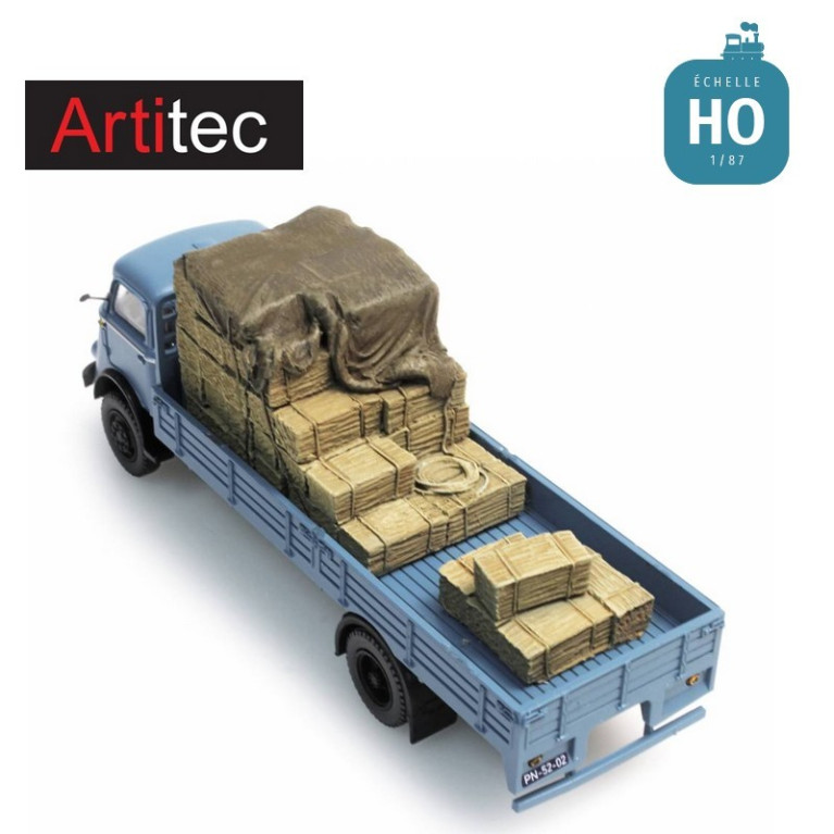 Chargement de ballots de foin HO Artitec 487.801.50 - Maketis Chargement de ballots de foin HO Artitec 487.801.50 - Maketis