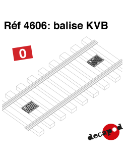Balises KVB (6 pcs) O Decapod 4606 - Maketis