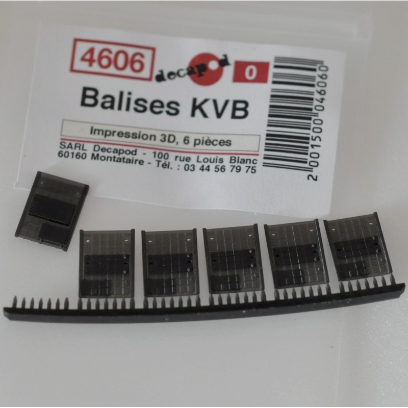 Balises KVB (6 pcs) O Decapod 4606 - Maketis