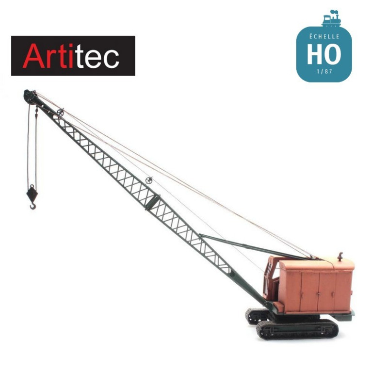 Grue de chantier sur chenille RB-17 HO Artitec 387259 - Maketis Grue de chantier sur chenille RB-17 HO Artitec 387259 - Maketis