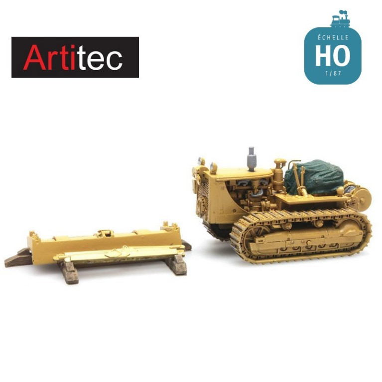 Chargement Bulldozer + lame HO Artitec REE Chargement Bulldozer + lame HO Artitec REE