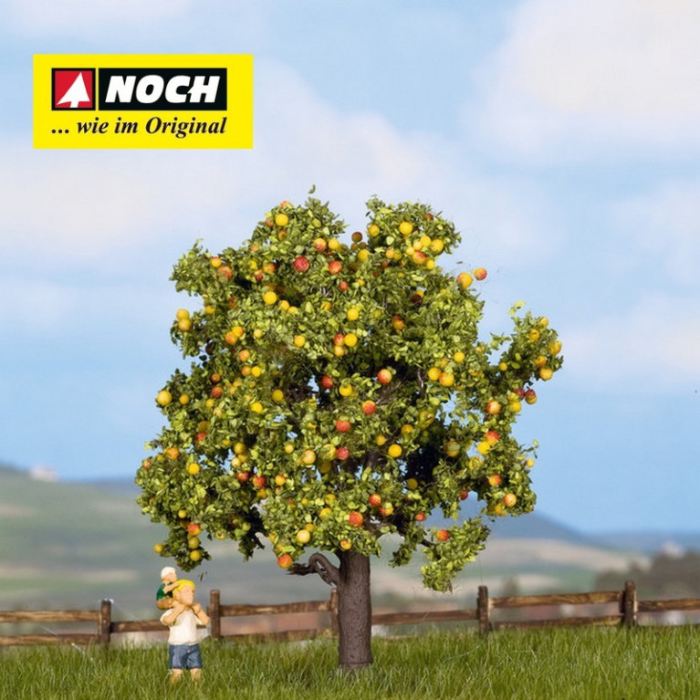 Pommier avec fruits 7,5cm Noch 21560 - Maketis Pommier avec fruits 7,5cm Noch 21560 - Maketis