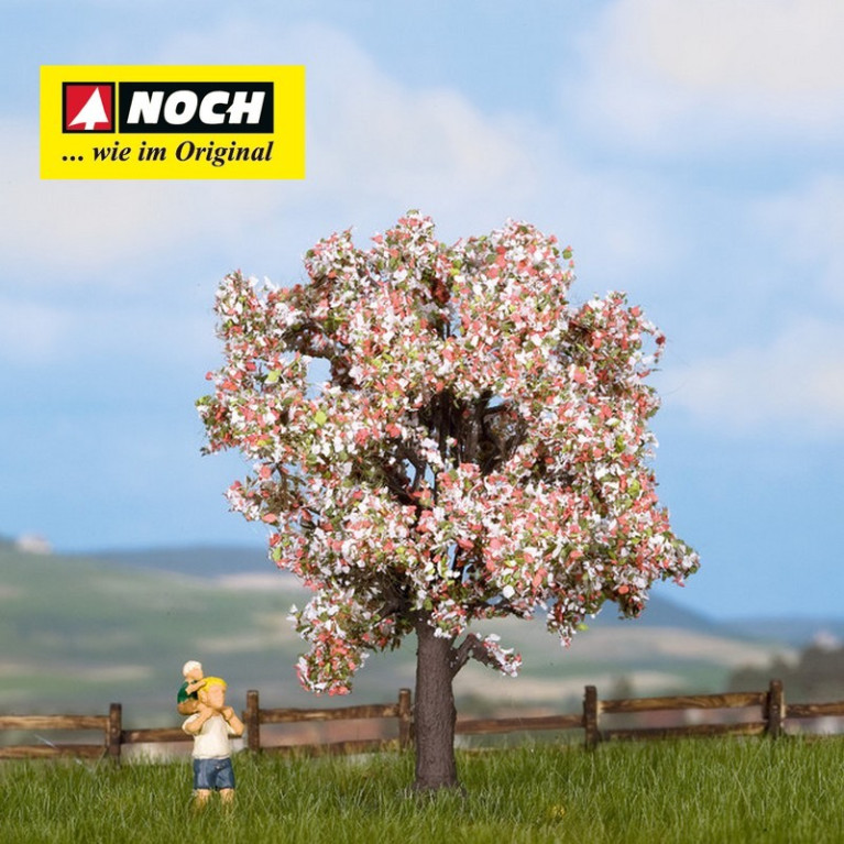 Arbre frutier fleuri 7,5cm Noch 21570 - Maketis Arbre frutier fleuri 7,5cm Noch 21570 - Maketis