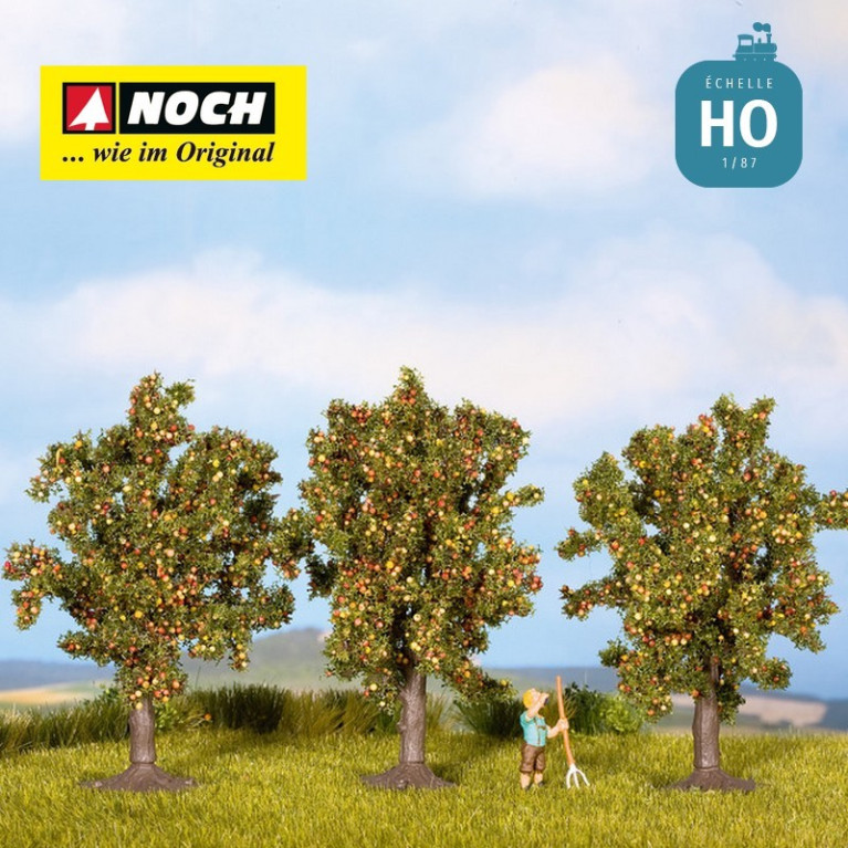 Pommiers 8cm (3 pcs) HO Noch 25113 - Maketis Pommiers 8cm (3 pcs) HO Noch 25113 - Maketis