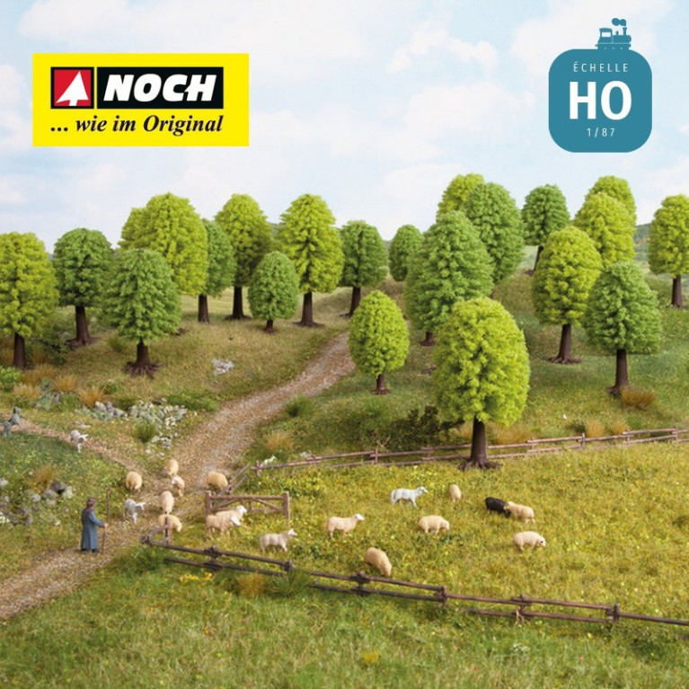 Arbres feuillus 5-9cm (25 pcs) HO Noch 26801 - Maketis Arbres feuillus 5-9cm (25 pcs) HO Noch 26801 - Maketis