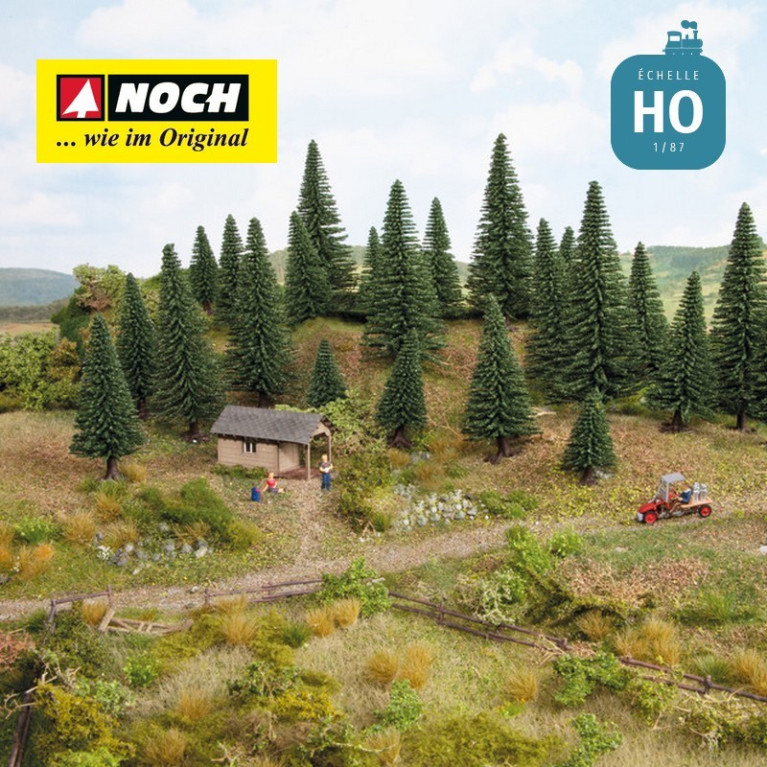 Sapins 5-14cm (10 pcs) HO Noch 26920 - Maketis Sapins 5-14cm (10 pcs) HO Noch 26920 - Maketis